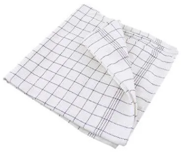 Kokkehåndkle blåternet, 50x100 cm.